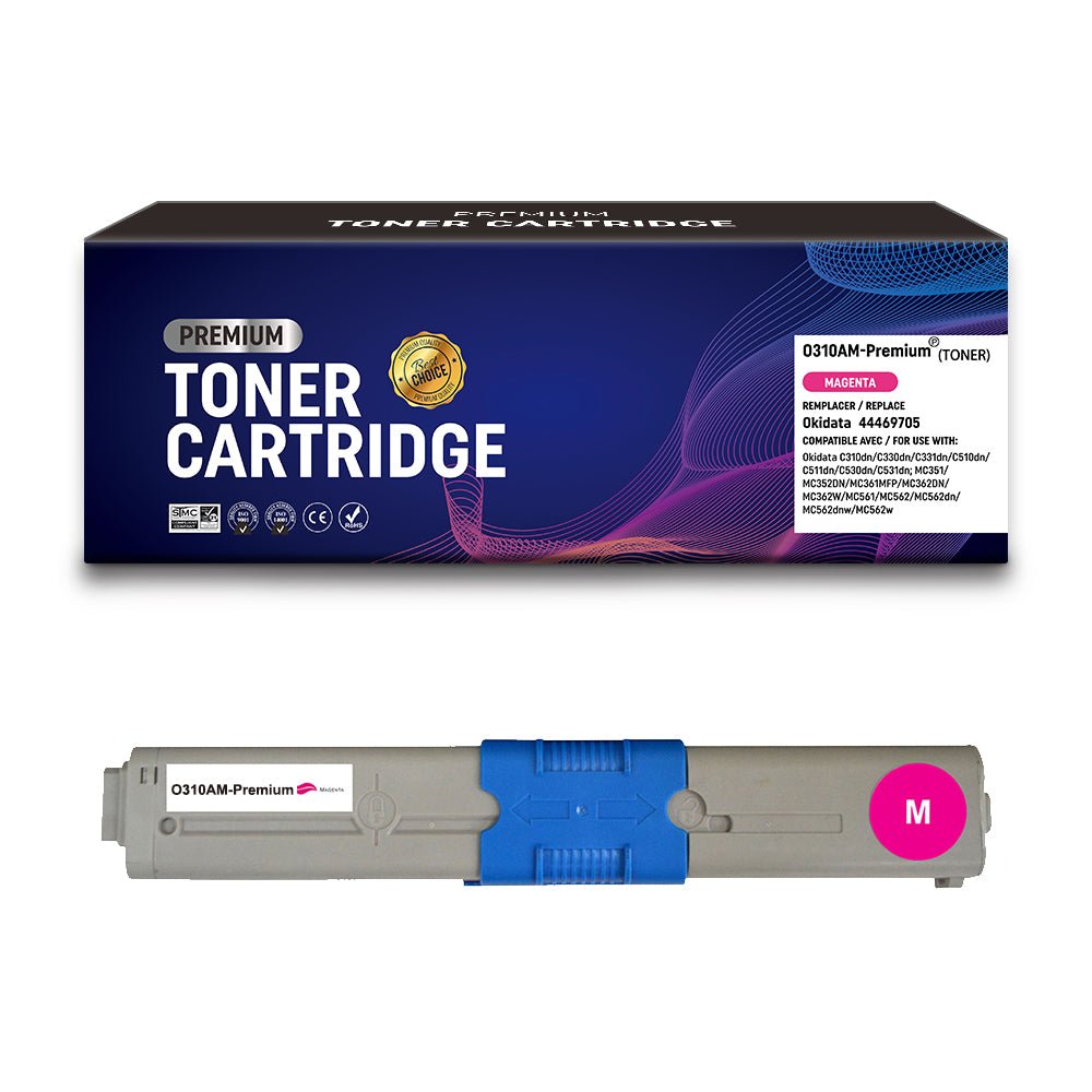 Cartouche de toner Compatible OKI 44469705 Magenta 2000pages - KERA FRANCE Cartouche de toner Compatible OKI 44469705 Magenta 2000pages - KERA FRANCE